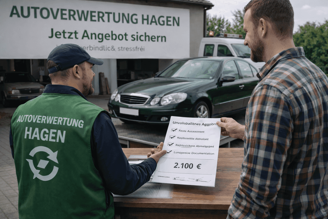 Jetzt Angebot sichern – Ihr direkter Einstieg in die Autoverwertung Speyer